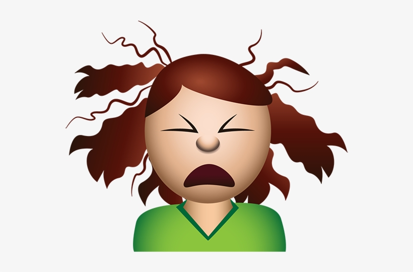 Loreal Garnier Illustrated Messaging Sticker Emoji - Bare Tree Media Inc., transparent png download