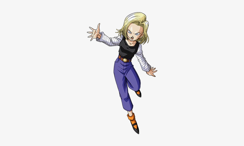 Background For Android - Buu Android 18, transparent png download