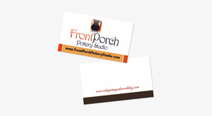 Front Page Pottery Studio Business Cards - Printer Business Cards, transparent png download