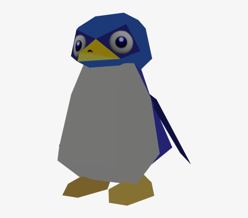 Download Zip Archive - Super Mario 64 Penguin Png, transparent png download