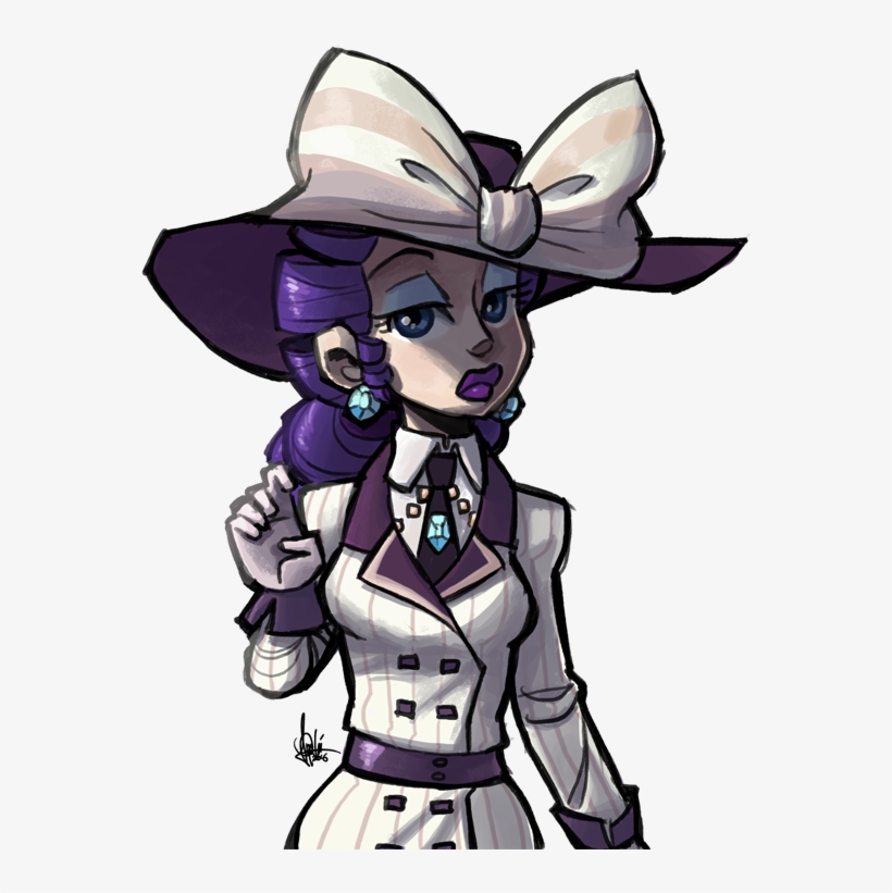 Rarity Pinkie Pie Applejack Fictional Character Purple - Mlp Rarity Titanic Dress, transparent png download