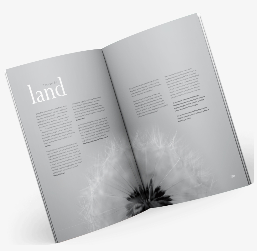 Creative Brochure Design Agency Work For Anthony Stewart - Gray Brochure, transparent png download