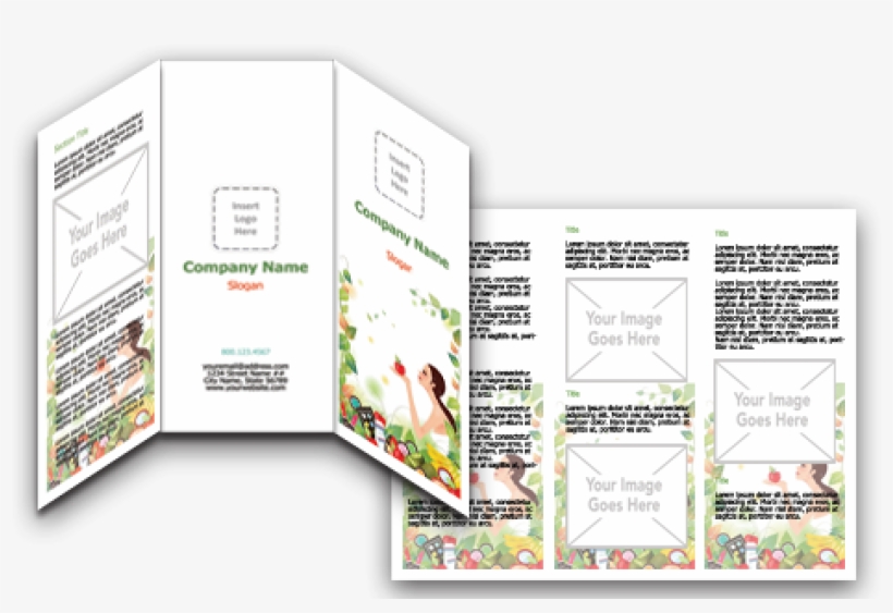 Salon And Spa Brochures - Spa Brochure Templates Free Download, transparent png download