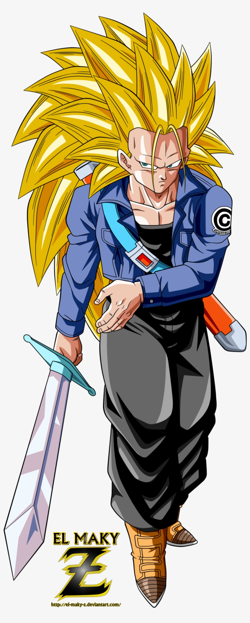 Trunks Super Saiyan God