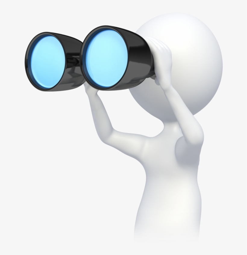 Collection Of Future High Quality Free - Man With Binoculars Png, transparent png download