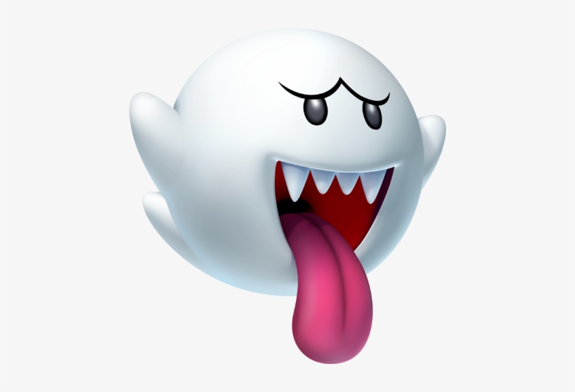 Why, Oh Why, Do They Have To Freeze, Turn Invisible, - Boo Super Mario, transparent png download