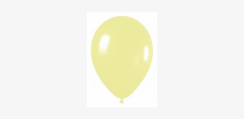 12" Pearl Latex Balloon Pearl Pastel Yellow - Balloon, transparent png download