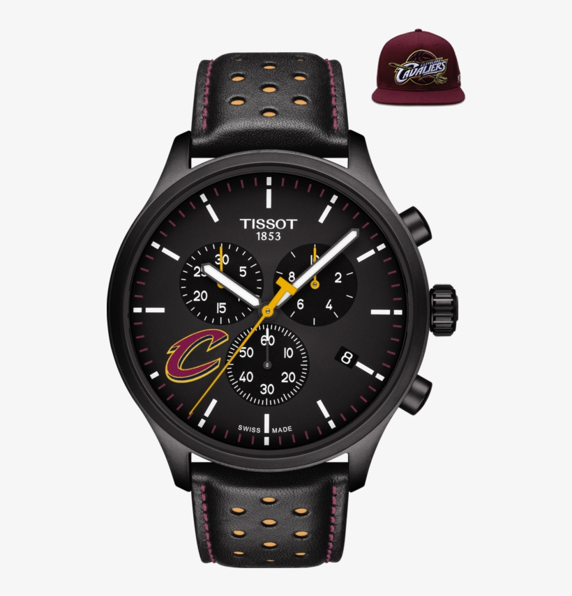 Tissot Chrono Xl Nba Chronograph Cleveland Cavaliers - Tissot Watches Cavs, transparent png download