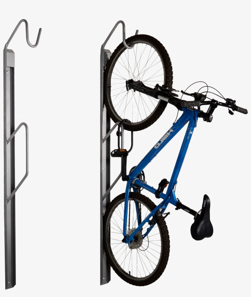Urban Space Wall Mount Bike Rack - Bicycle, transparent png download