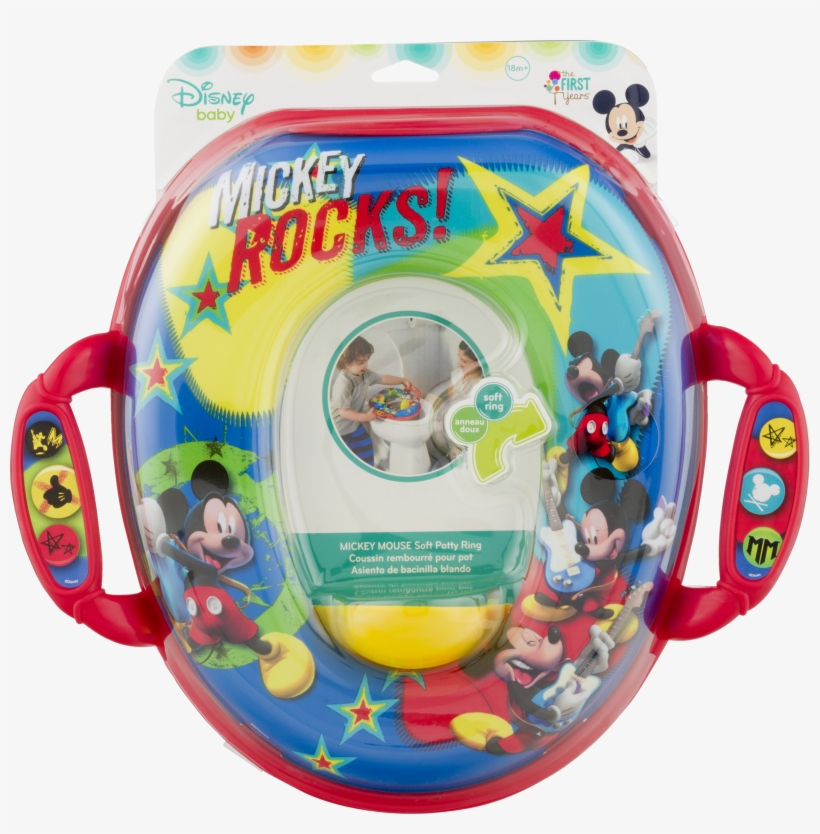 The First Years Disney Baby Mickey Rocks Soft Potty - First Years Mickey Soft Potty Seat, transparent png download