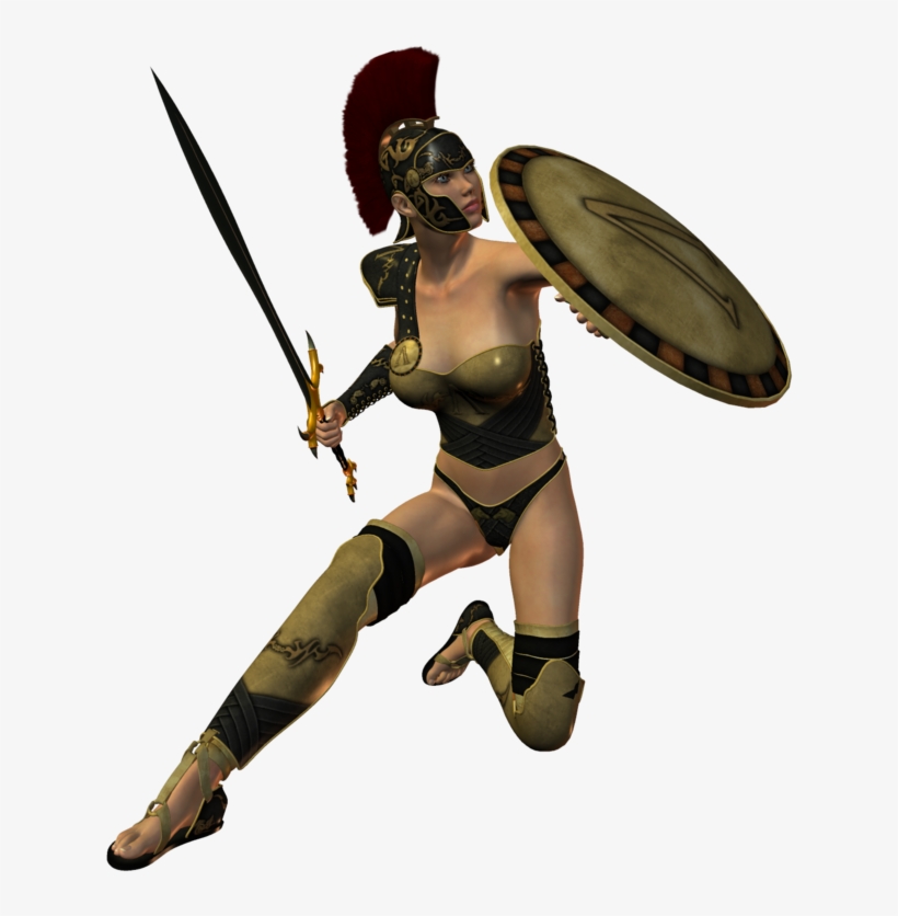 Spartana - Woman Warrior, transparent png download