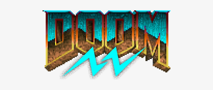 Doomnwtitle - Portable Network Graphics, transparent png download