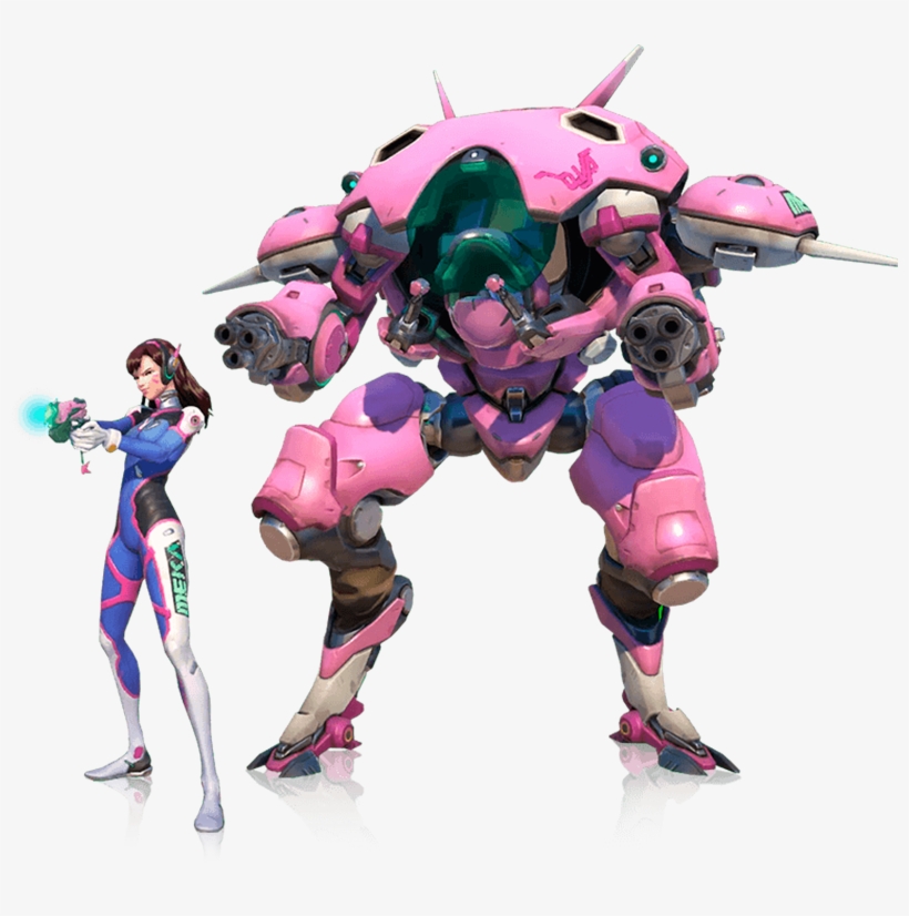 Characters - D Va Overwatch Png, transparent png download