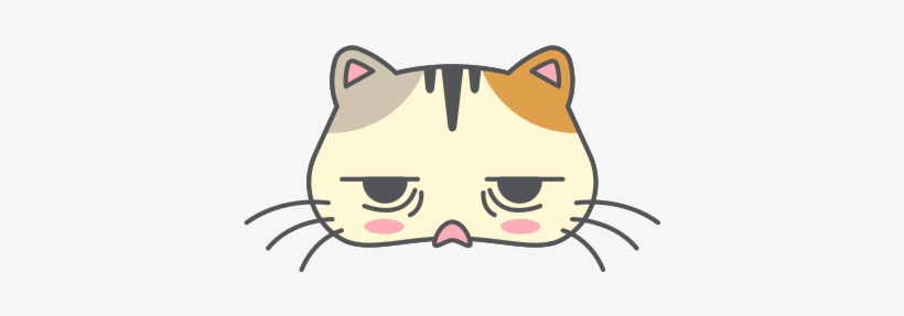Kitty Emoji Lite Messages Sticker-2 - Kitty Emoji Transparent, transparent png download