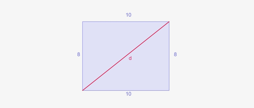La Diagonal Del Rectángulo - Diagram, transparent png download