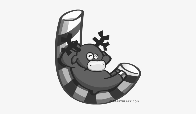 Clip Art Transparent Library Clipartblack Com Animal - Christmas Design, transparent png download