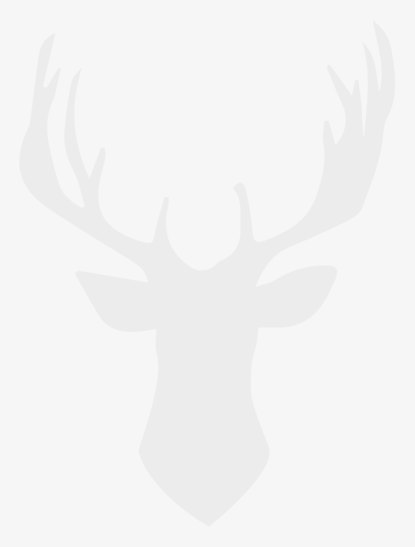 Bg-moose - Antler Print Wall Decor, transparent png download