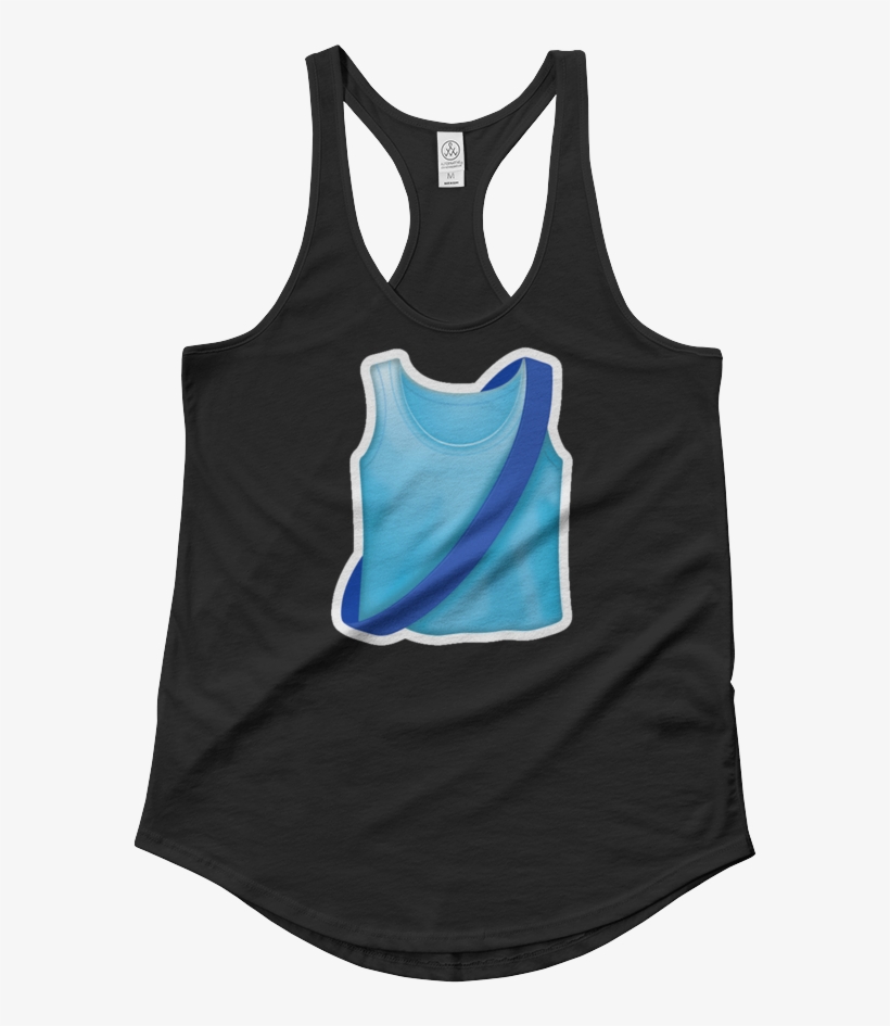 Women's Emoji Tank Top - Will Squat For Sushi, transparent png download