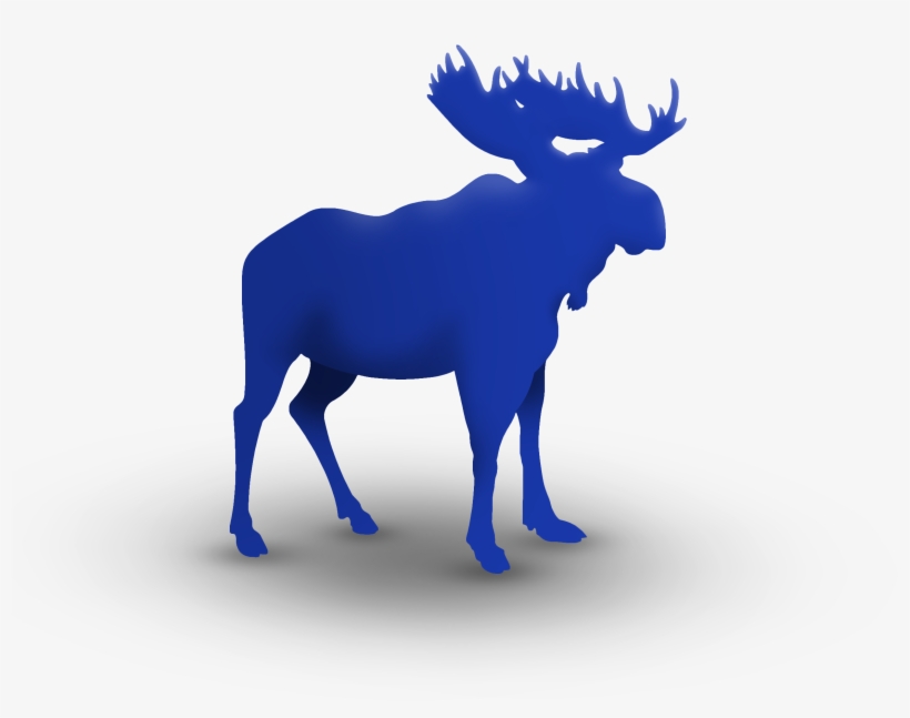 Moose Silhouette Vector, transparent png download