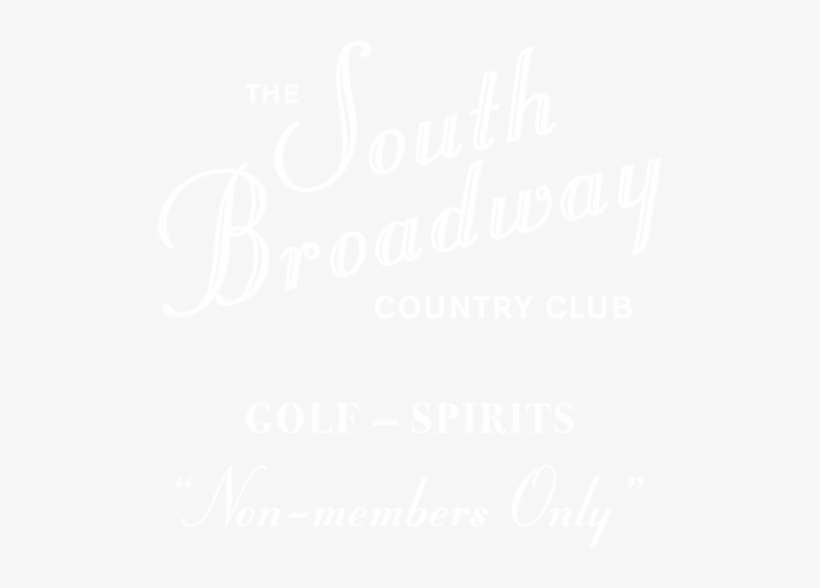 Website-masthead - South Broadway Country Club, transparent png download