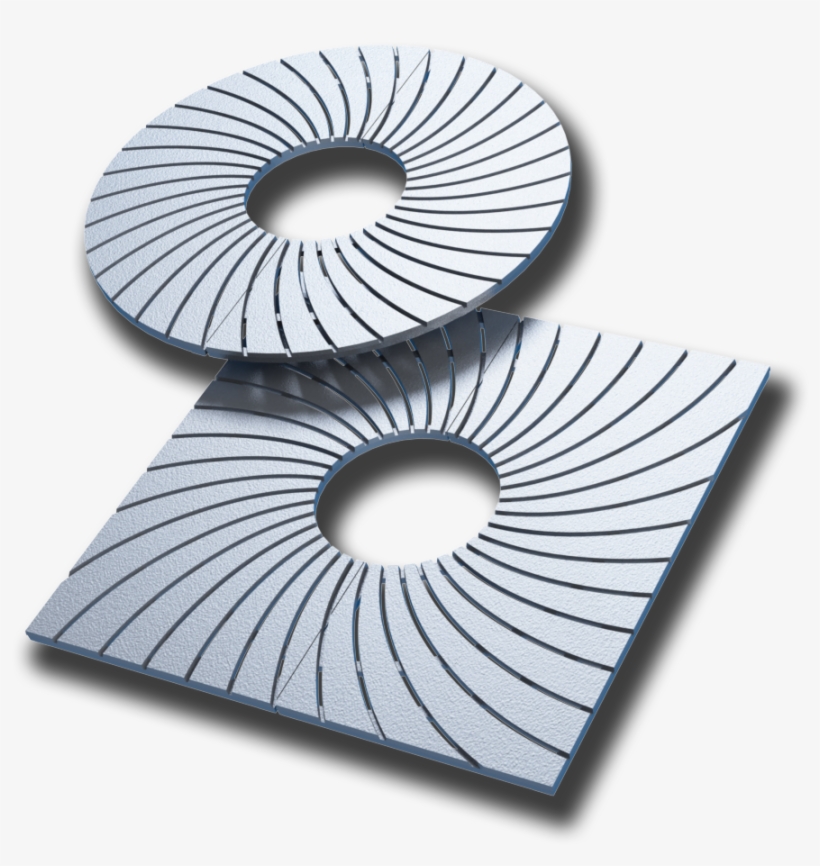 Bond Street Tree Grate 1/2" Slots - Cast Iron, transparent png download