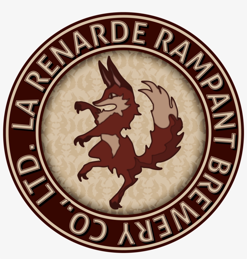 La Renard Seal - Beer Label, transparent png download