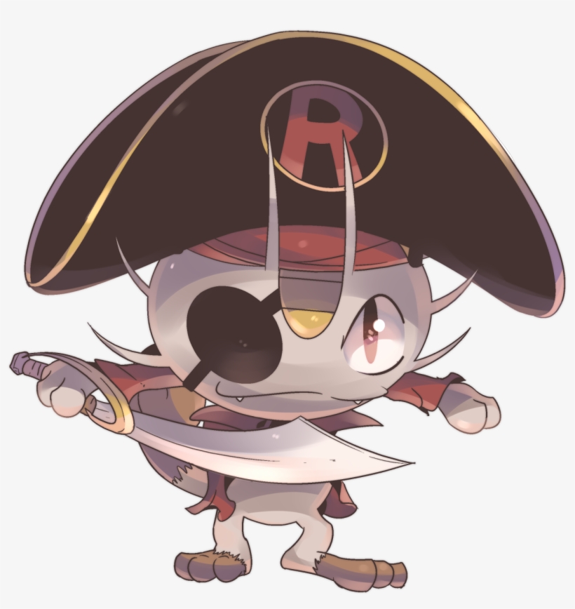 Custom Pirate Nyarth - Pirate Meowth, transparent png download