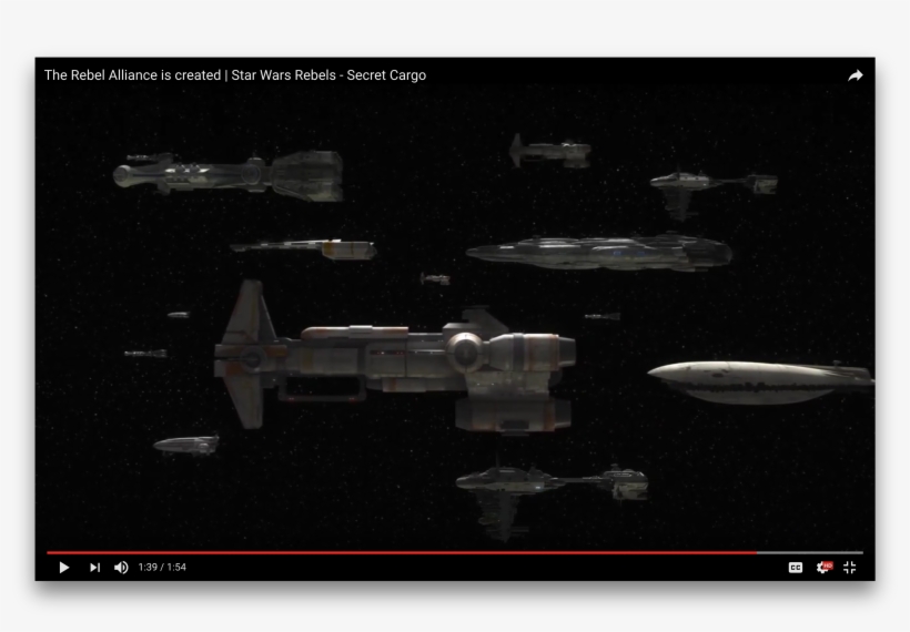 First Rebel Alliance Fleet, Side - Rocket, transparent png download