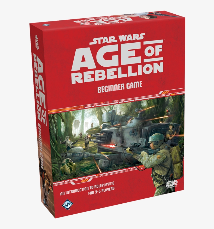 Star Wars Age Of Rebellion Beginner Game, transparent png download
