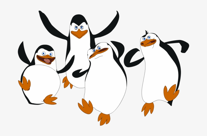 Free Png Madagascar Penguins Png Images Transparent - Penguins Of Madagascar Drawing, transparent png download