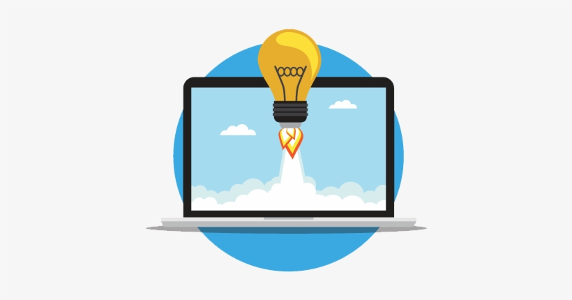 Salary & Benefits Surveys Customized For You - Light Bulb Rocket, transparent png download