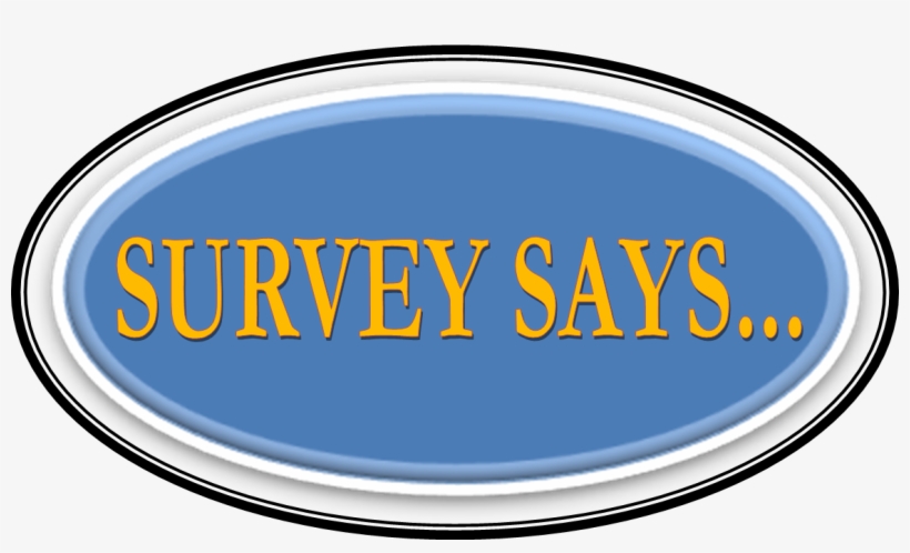 I Doubt If Anyone Really Likes Surveys - Survey Says Png, transparent png download