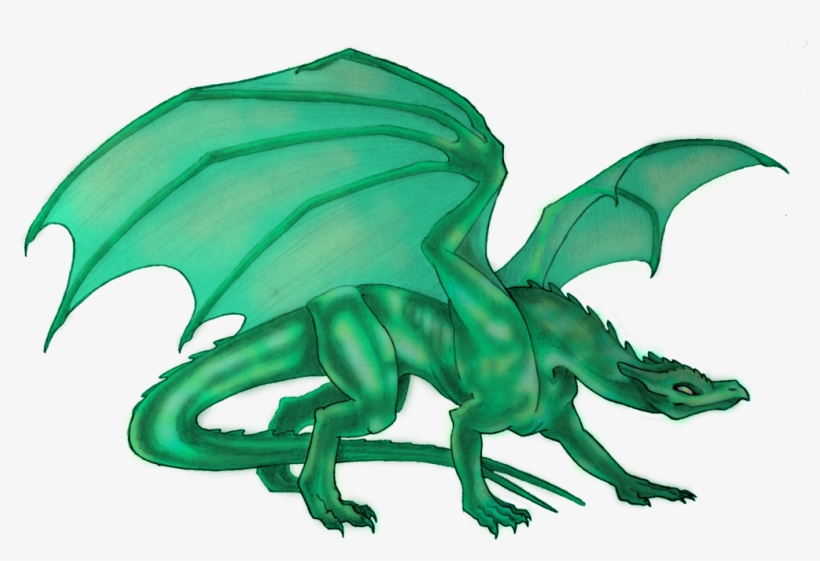Borne Of The Brightest Spring Greens, The Color Is - Dragon, transparent png download