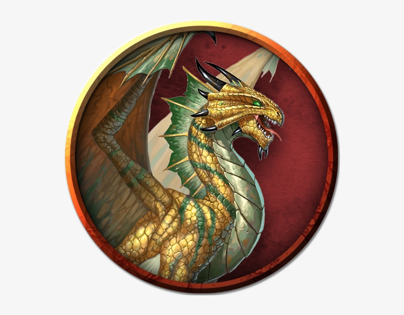 Adult Bronze Dragon - Metallic Dragons, transparent png download