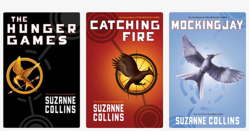 Even By Looking At The Book Covers, One Can See The - Hunger Games All Books, transparent png download