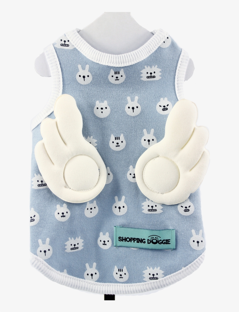 Emoji Tank Top With Angel Wings - Pattern, transparent png download