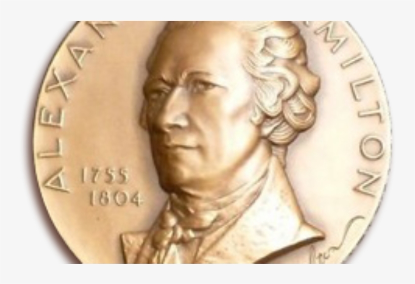 Björn Edlund Wins Alexander Hamilton Medal - Dime, transparent png download
