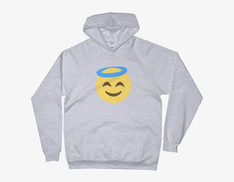 Emojione Angel Emoji Unisex Pullover Hoodie - Hoodie, transparent png download
