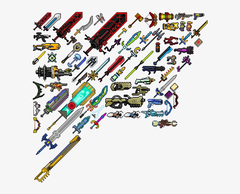 All Weapons - Video Game, transparent png download