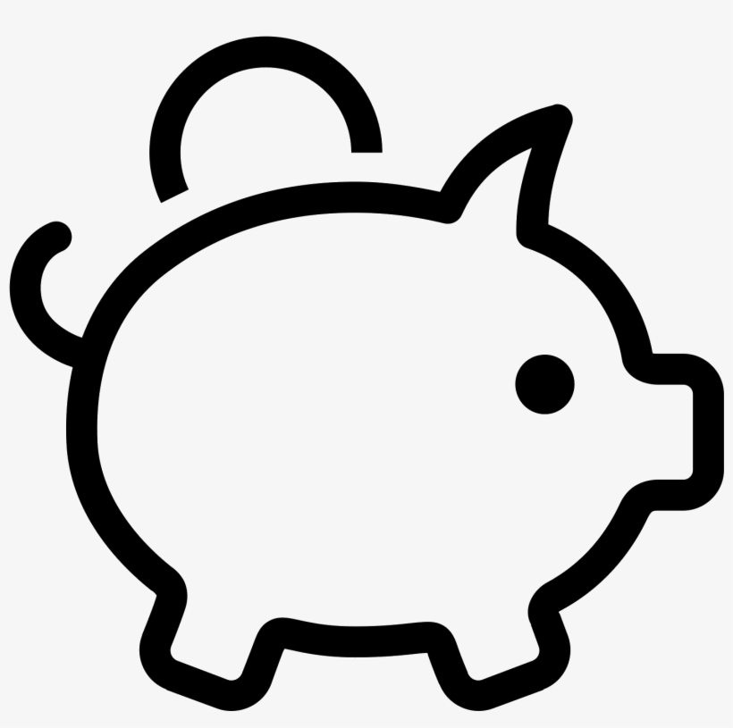 Money Box Icon - Icone Tirelire, transparent png download