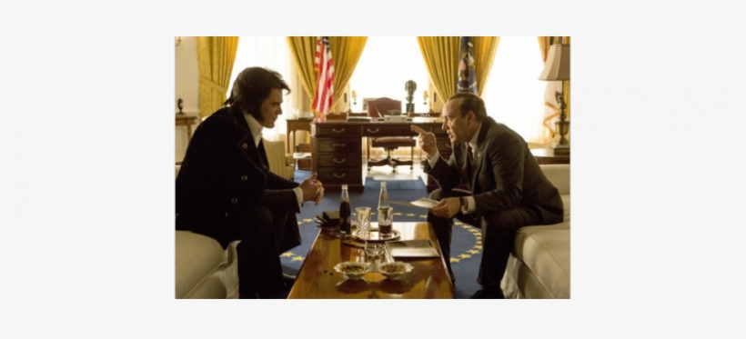 Elvis & Nixon Recalls Elvis Presley's 1970 Rendezvous - President Nixon Kevin Spacey, transparent png download