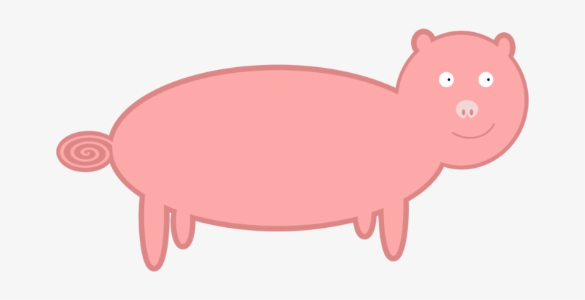 Miniature Pig Piggy Bank Dr - Domestic Pig, transparent png download