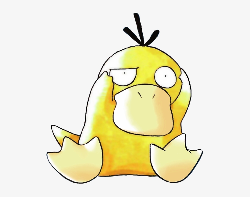 For As Revolutionary As Pokemon Red And Blue Were, - Psyduck Pokemon, transparent png download