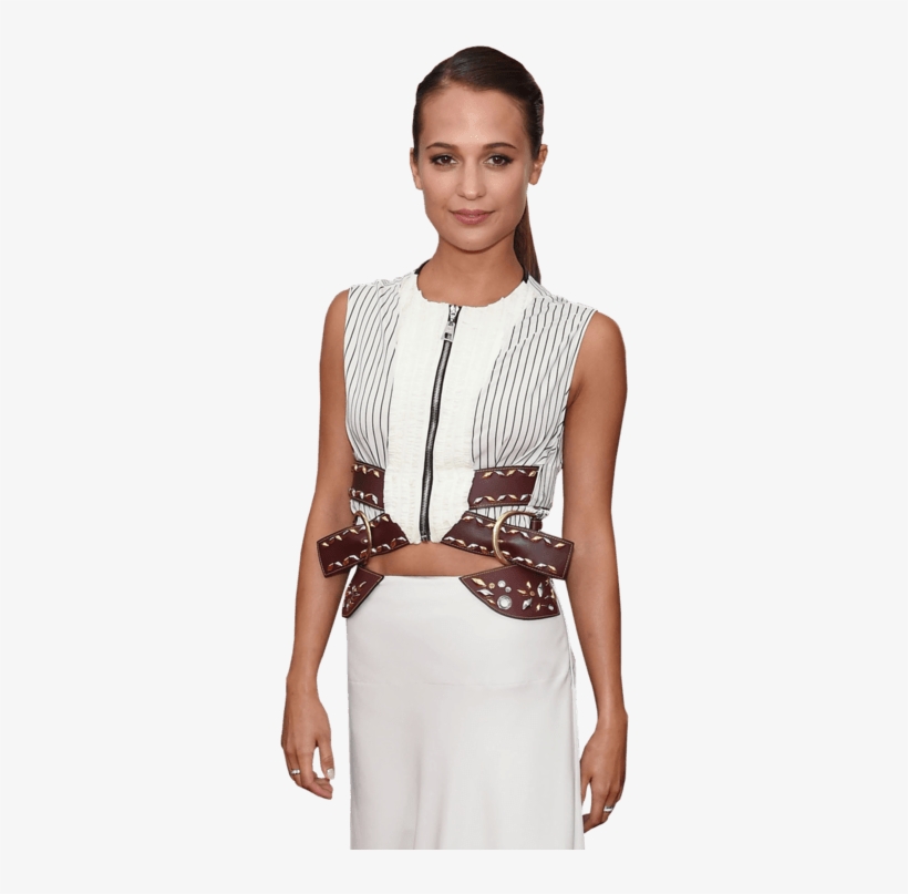 Alicia Vikander Png Image Background - Alicia Vikander Man From Uncle Scene, transparent png download