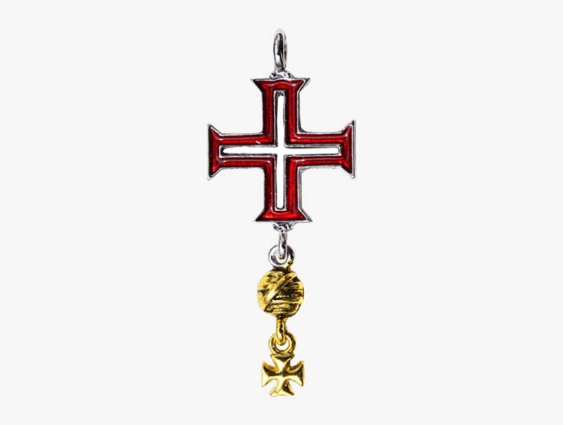 Tomar Cross Templar Necklace - Tomar Cross, transparent png download