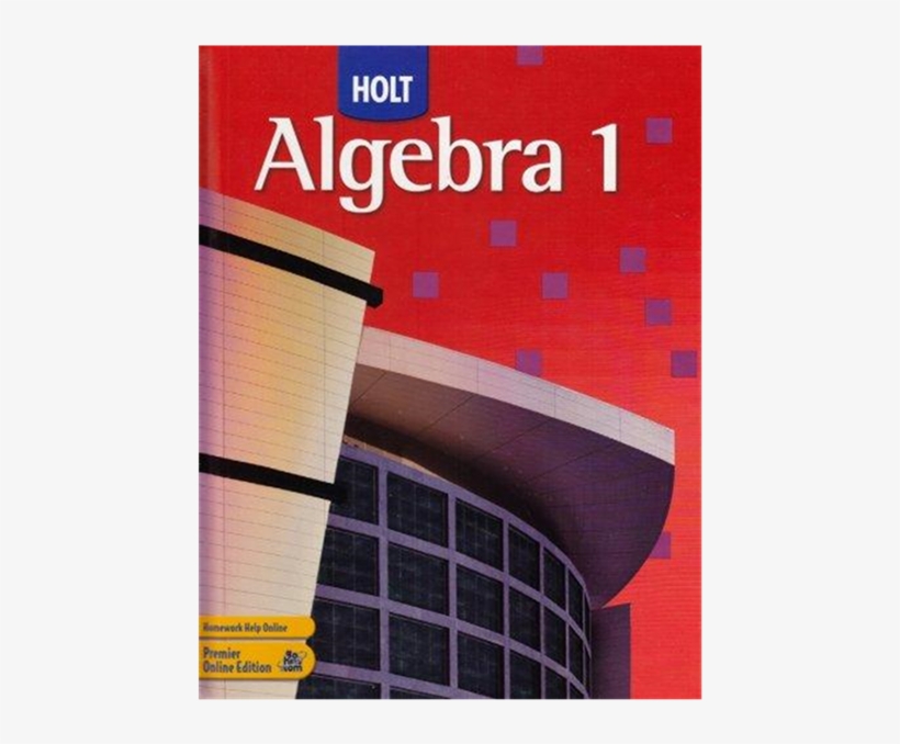 Online Textbook - Holt Algebra 1 Textbook, transparent png download