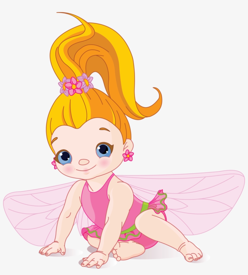 Fairy Tale Clipart Baby - Baby Fairy, transparent png download