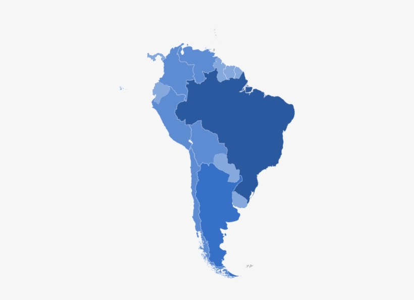 South America Map Png - Called Latin America, transparent png download