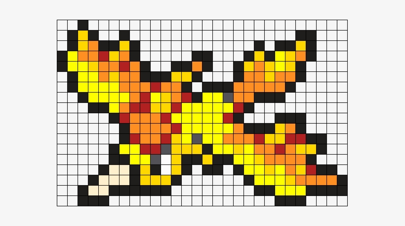 Moltres Pokemon Bead Pattern Perler Bead Pattern / - Central City Brewing Co Ltd, transparent png download