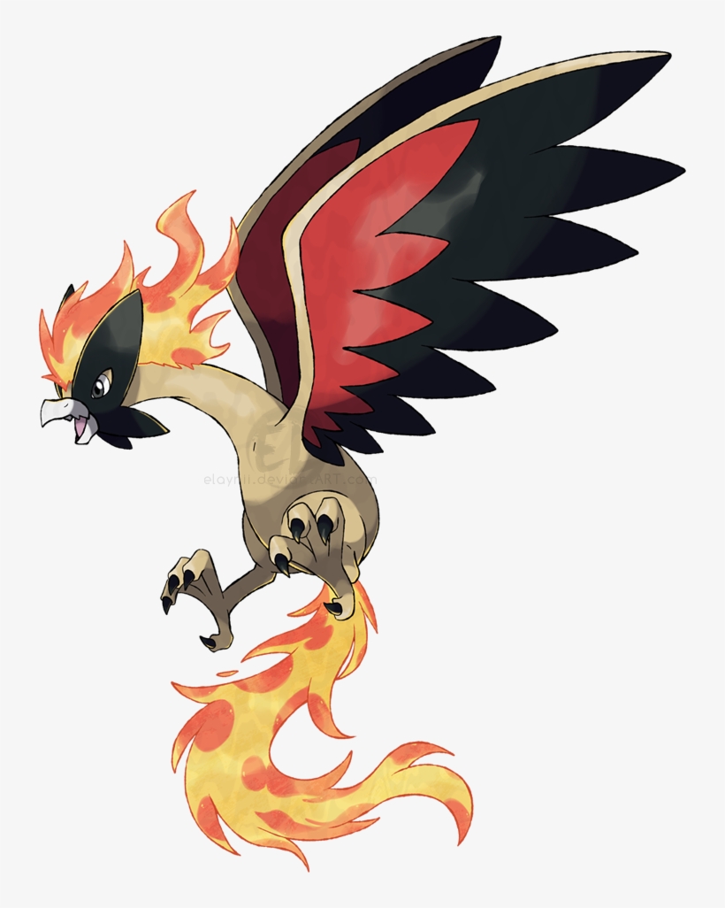 Freeuse Stock Pc Ashnix By Elaynii On Deviantart - Pokemon Mega Evolution Moltres, transparent png download